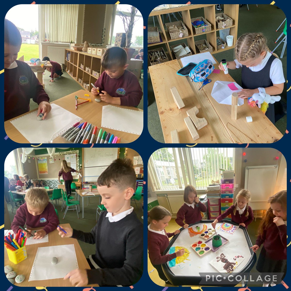 MissGraham_DP's tweet photo. First two days in P2/3 done 👍😃  and I’ve already been blown away by the imagination, creativity and problem solving from this fantastic bunch of children ☺️ @DrakiesPS #newschoolyear #settlingin #exploreexperimentdiscover https://t.co/i5iy3xDGsM