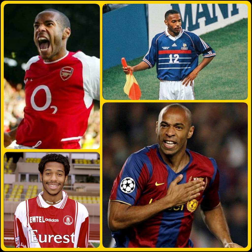 SportsFirst9's tweet photo. ⚽|#Futbol

Hoy está soplando velitas "Titi" #Henry , máximo goleador de la selección gala y de el #Arsenal. A continuación presentamos sus mayores logros personales y colectivos:

🔶️Ganó Champions, Euro y Mundial
🔶️ 4 veces goleador de la #Premier 
🔶️2 Botas de oro https://t.co/TZOPkCCpIB