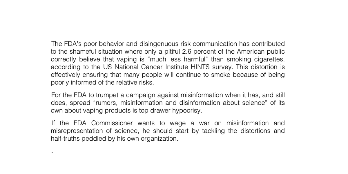 VaporAmerican's tweet photo. 💥 Fire in the hole! 💥
Martin Cullip @NannyFreeState's latest op-ed is total demolition job on @DrCaliff_FDA's deceitful posturing.
https://t.co/srxVVmRWK8 https://t.co/EFppYN8RHt