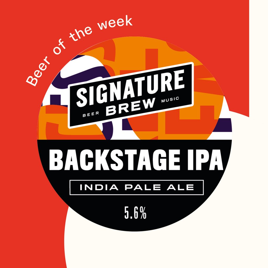 draughtdrop's tweet photo. Our beer of the week is Backstage IPA from @SignatureBrew🎤🎶

Featuring Simcoe and Mosaic, it unlocks a myriad of tropical flavours including passion fruit, tangerines and berries and an encore of pine and crisp citric notes. Sign up here 👇

https://t.co/cZXdok45Zk https://t.co/ZfaumJegNa