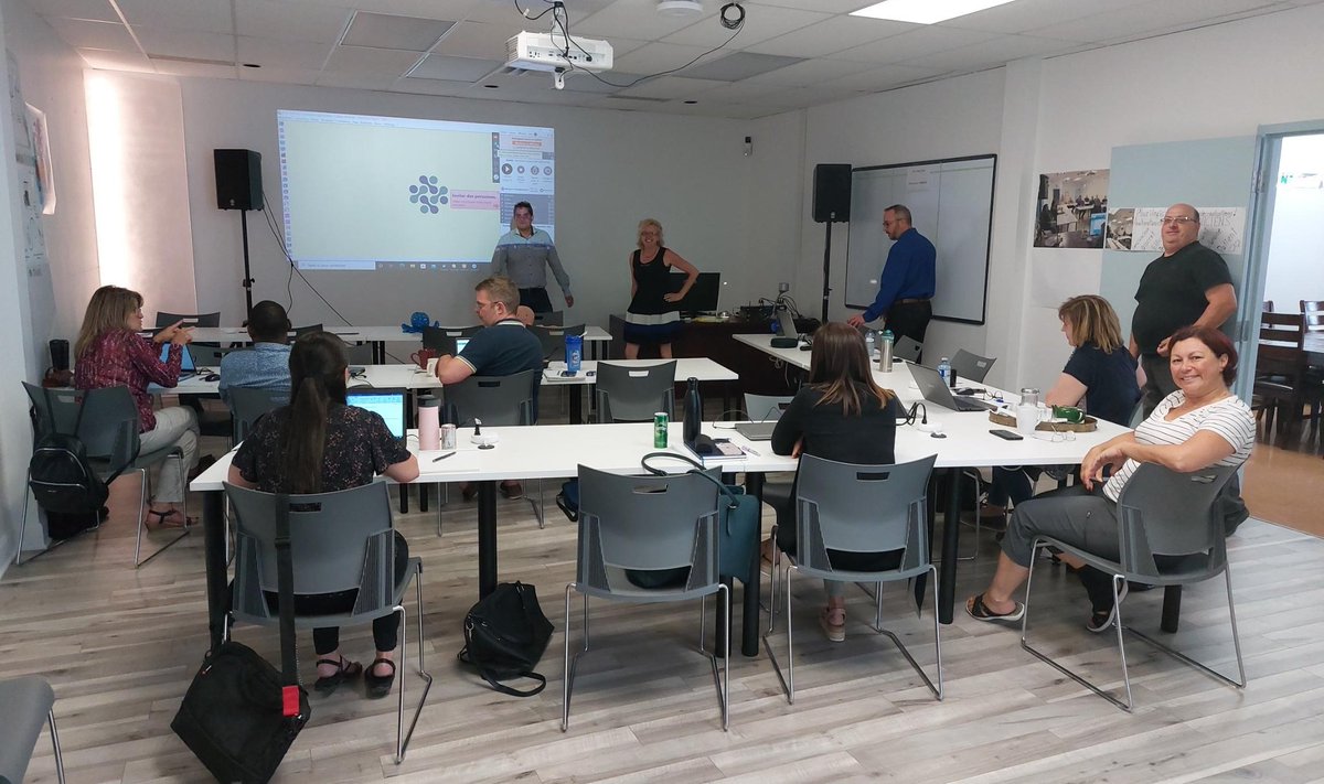 Trois superbes rencontres FGP et FGF dédiées aux nouveaux employés d'écoles (En présentiels et à distance simultanément). Une belle façon de débuter cette nouvelle année scolaire. 😎 #PP2 #FGF #FGP