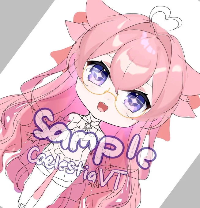 For those who are curious about the style of my Chibi VTuber model here This is just a sample and still on progress  