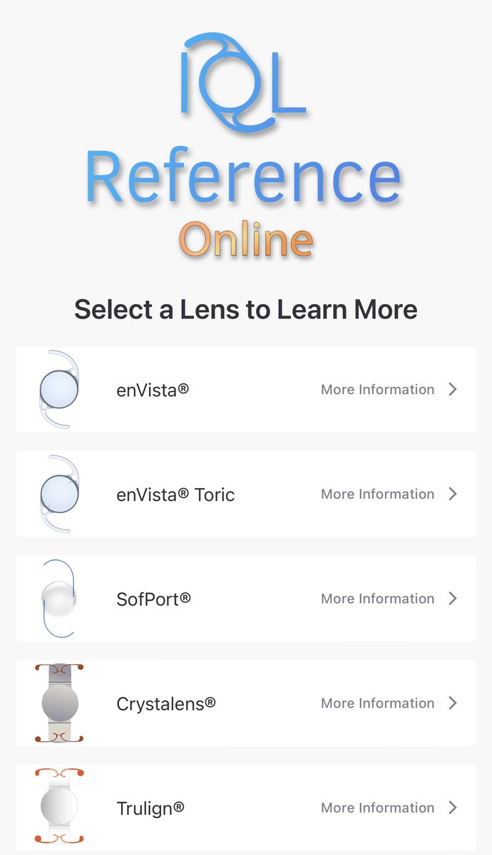 IOLReference's tweet image. Reminder: Android and web-based users can access the directory online by going to iolreference.com and selecting “Use Online”
#Ophthalmology #Ophthotwitter #MedTwitter