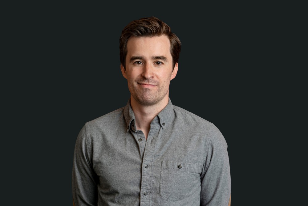 New work headshot hello