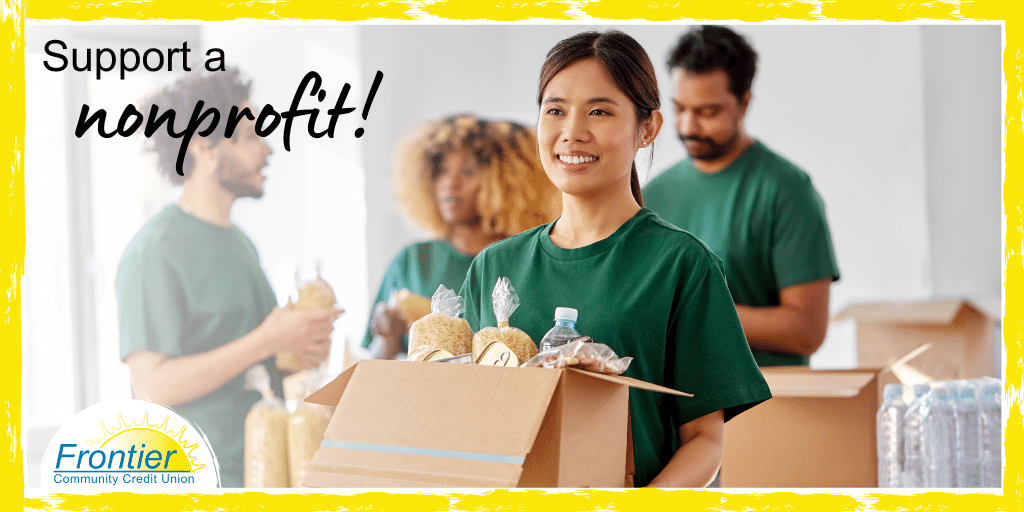 FrontierCCU's tweet photo. Sometimes the little things go a long way. โค๏ธ On National Nonprofit Day, volunteer or donate to a local organization working to make the world a better place for everyone. Together, we can all make a difference! ๐ช
#FrontierCCU #LeavenworthKS #KansasLiving https://t.co/TXCWbUiL4Z