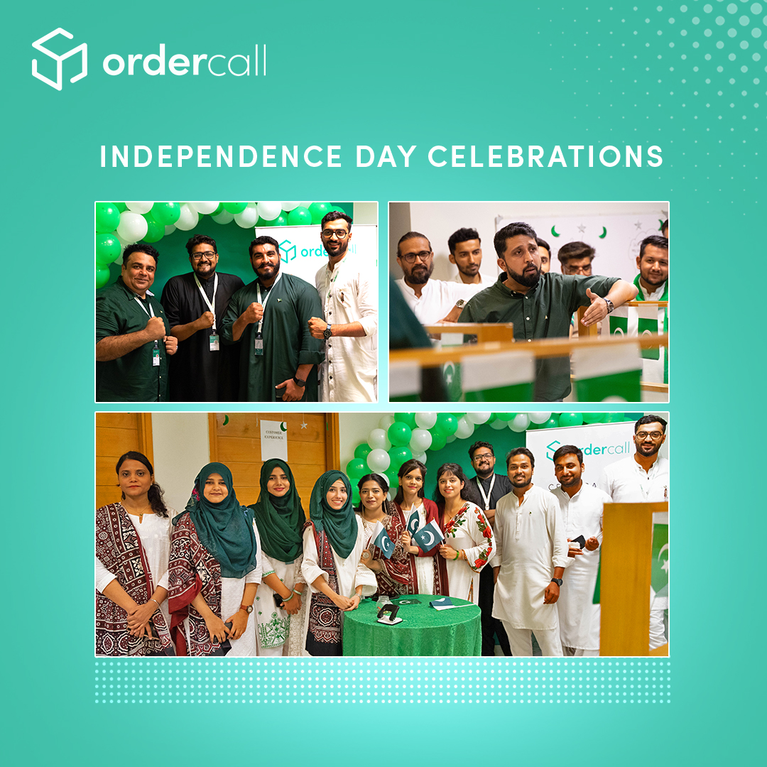 Ordercall_pk's tweet photo. #Ordecall family celebrated #Pakistan's 75th #Independence day with a memorable cake cutting ceremony followed by exciting quizzes, musical concert and poetry, instilling the spirit of #freedom
#PakistanZindabad #Independence #Proudly75 #EmployeeEngagement https://t.co/TlGUTBFobO
