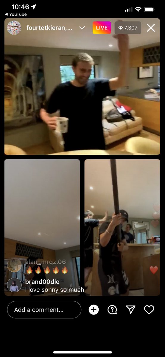 four tet x skrillex x Fred again in the same room… damn