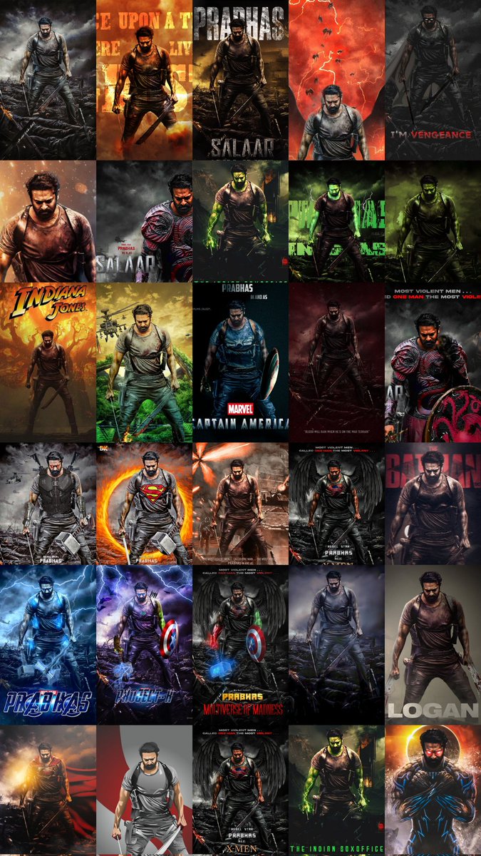 Gigantic!
Thank You for the stupendous artwork. 
Keep showering your love.

#Salaar #Prabhas <a href="/SalaarTheSaga/">Salaar</a>