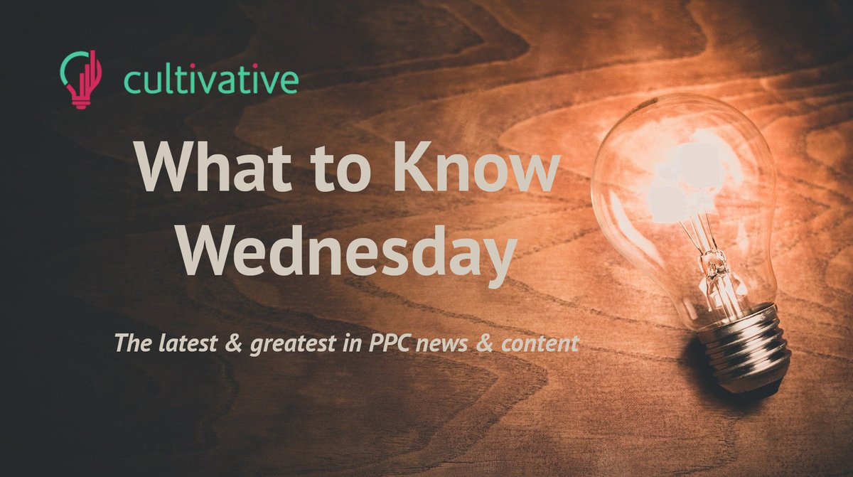 CultivativePPC's tweet image. It's Wed, so guess what it's time for--CultivativePPC's weekly round-up by @Hoffman8! Check out what's new this week at buff.ly/3QyqGpM from these fine authors:
@mattgsouthern
@runnerkik
@SusieMarinoPPC
@timothyjjensen
Amandine Pellaton
Anna Sonnenberg
Gloria Chow