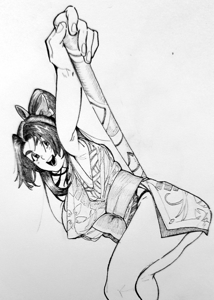 me when I draw commissions (insane style) 