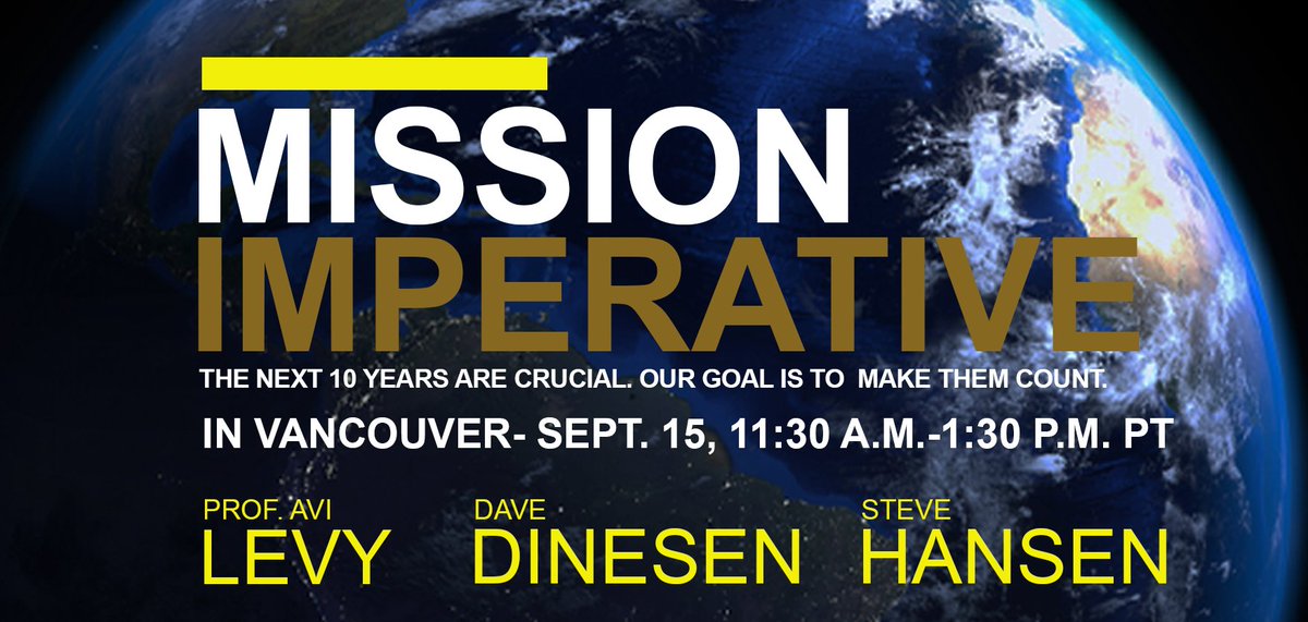 What role will science play in the future of agriculture? 🔬🌾 Register to join us in Vancouver on Sept 15 with <a href="/WeizmannScience/">Weizmann Institute</a>'s Prof. Avi Levy, <a href="/dave_dinesen/">Dave Dinesen</a>, CEO of @CubicFarms, and Steve Hansen, Managing Director with Raymond James Ltd. moderating.
buff.ly/3CdxYuS