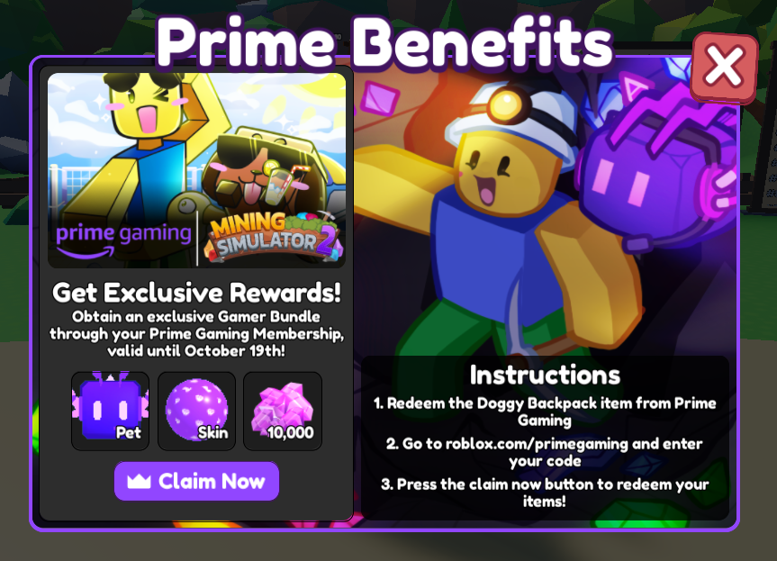 Roblox: How To Claim  Prime Gaming Rewards