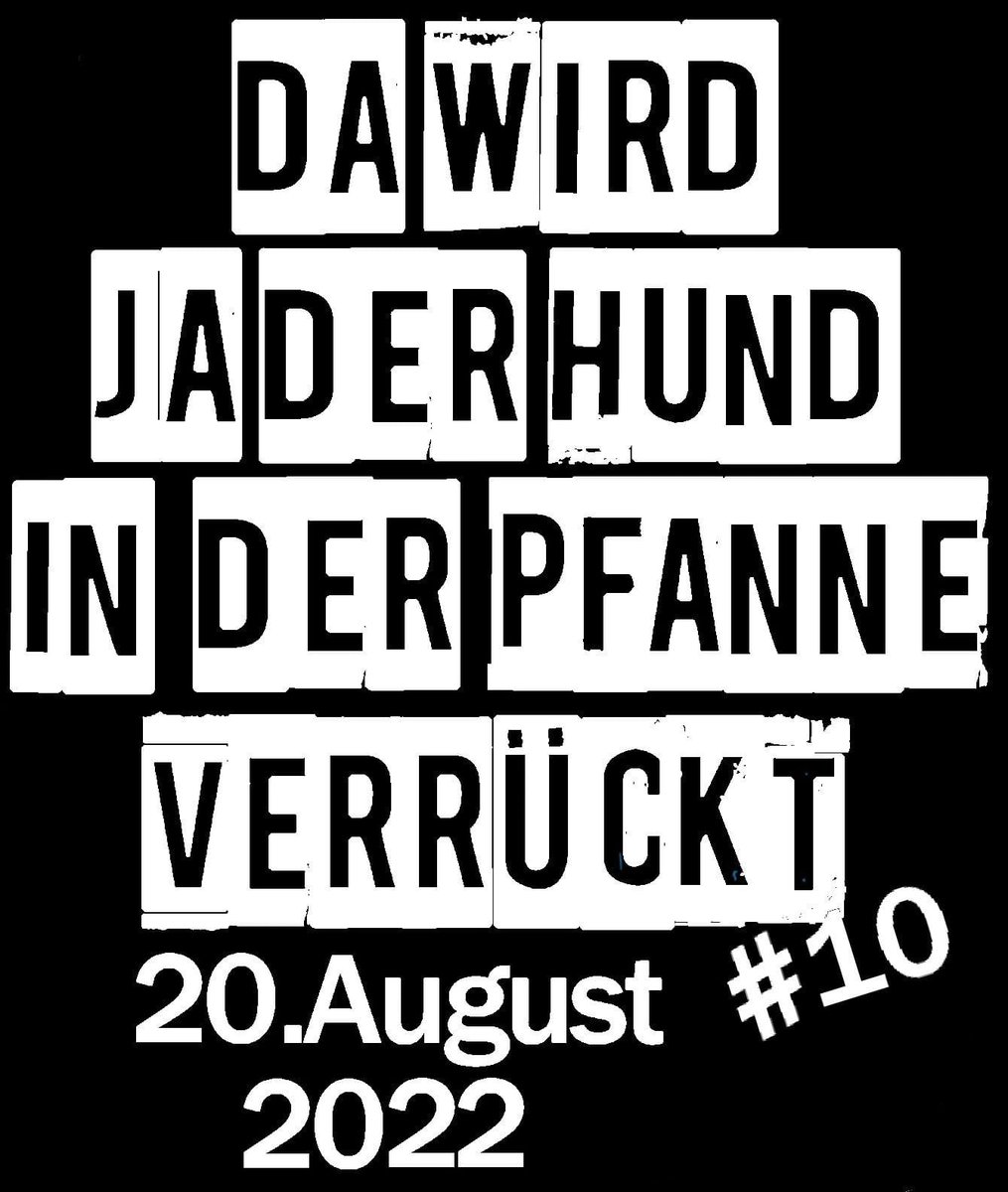 2Dogs1Hat's tweet photo. Da wird ja der Hund in der Pfanne verrückt! #10

#2d1h #2dogs1hat #festival #openair #konzert #musikfestival #rock #rocknroll #punk #ska #indie #singersongwriter #Samstag #Papenrode #Helmstedt https://t.co/HKzMWmrhaC