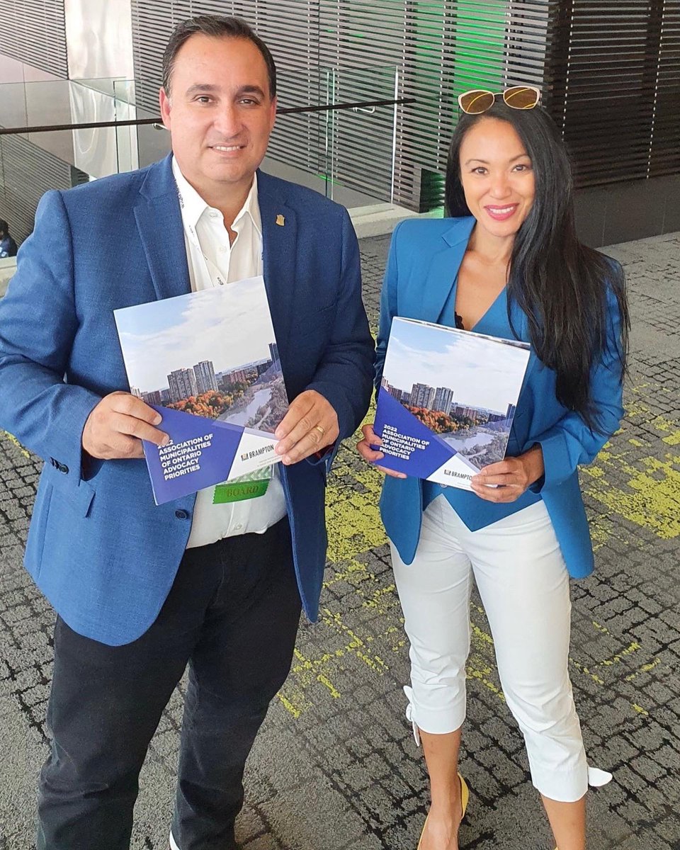 RoweSantos's tweet photo. We have successfully completed the #AMO2022 Conference in Ottawa! See the link below all of Brampton's priorities including healthcare, transit and infrastructure. @RoweSantos
@patrickbrownont @iHarkiratSingh @DougWhillans
@CityBrampton @AMOPolicy
 https://t.co/EJ52tUihfR… https://t.co/TqlVtB9Pho