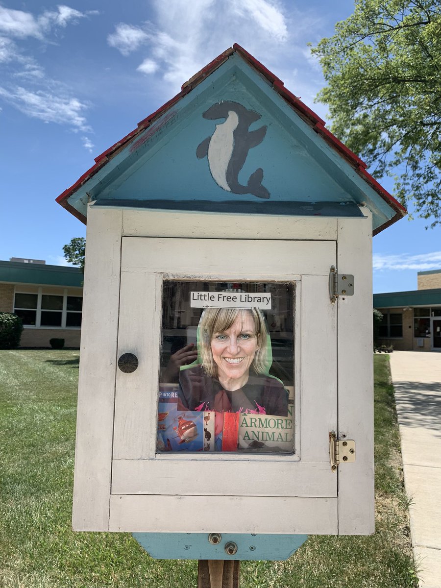 WPSWISLibrary's tweet photo. Hi Readers!  Looking for a good book for the last week of summer break? Don’t forget to check out the Little Free Libraries in front of the schools! I can’t wait to hear what you’ve been reading this summer! @SD925District @sd925wps @WISBarrett https://t.co/HTmMfnoHln