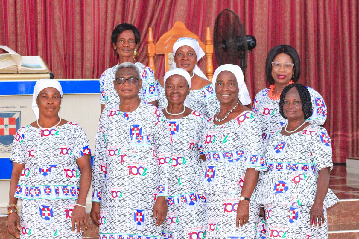 GaPresbytery's tweet photo. GALLERY📸📸📸

St. Andrews Congregation, Tesano

#GaPresbyteryIs100Years 
#repyourcentenarycloth 
#wearega https://t.co/q9s7EqWJ8D