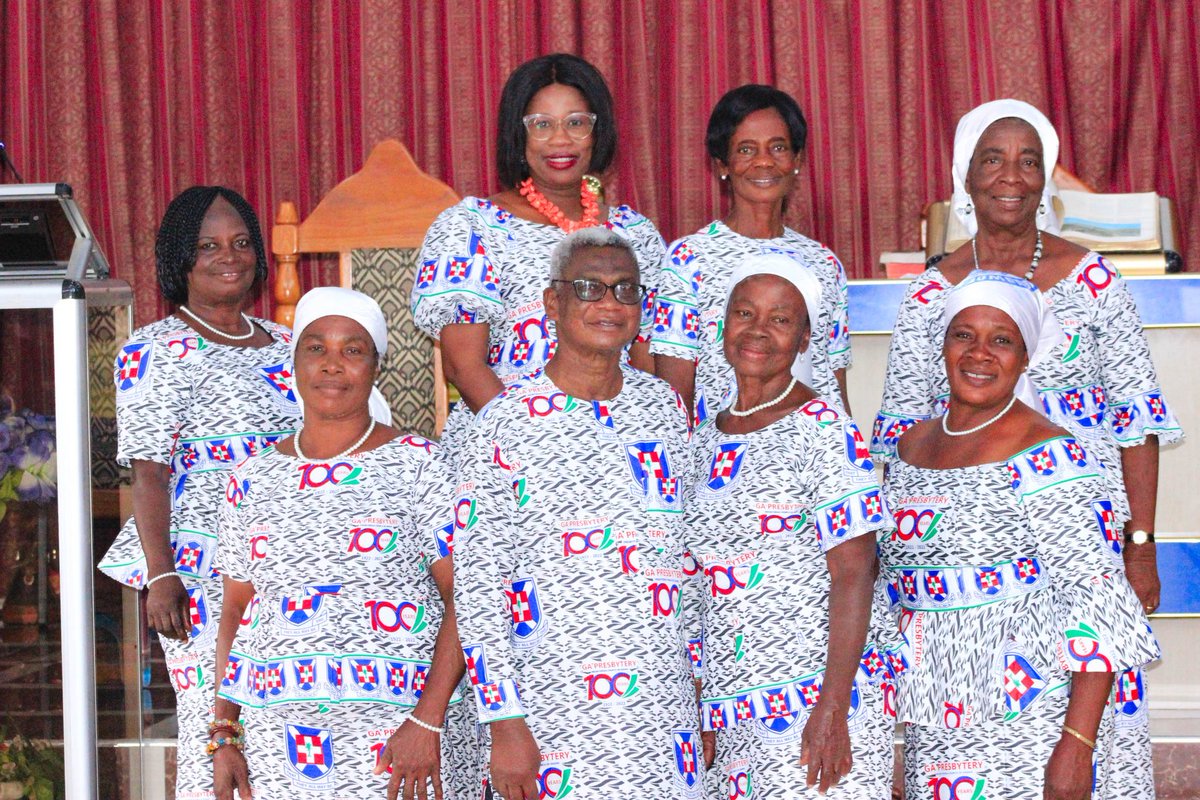 GaPresbytery's tweet photo. GALLERY📸📸📸

St. Andrews Congregation, Tesano

#GaPresbyteryIs100Years 
#repyourcentenarycloth 
#wearega https://t.co/q9s7EqWJ8D