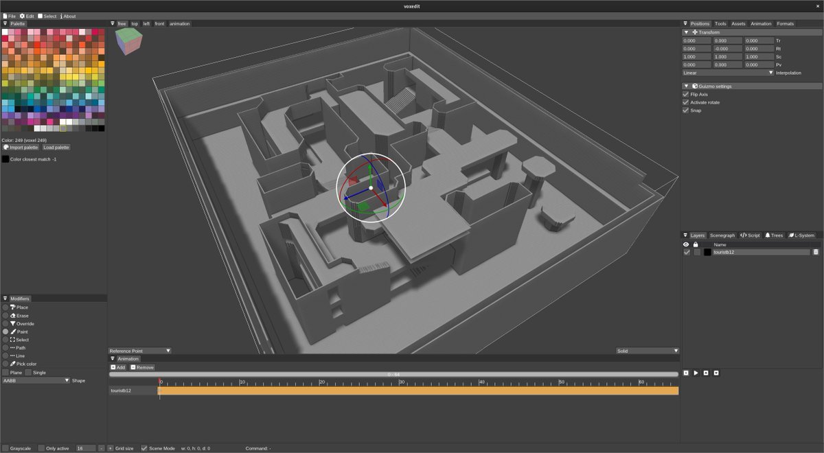MartinGerhardy's tweet photo. While implementing #ufoai support into vengi #voxel tools, I've also added basic support for #quake 1

FYI @wvo 

Map from https://t.co/mHV0euWoU5

Texture lookup is not yet working properly

Discord at https://t.co/lfkOYSA6Qk
Code at https://t.co/Uaq0ln7oHY

#voxelart #gamedev https://t.co/mCf1QQUoDu