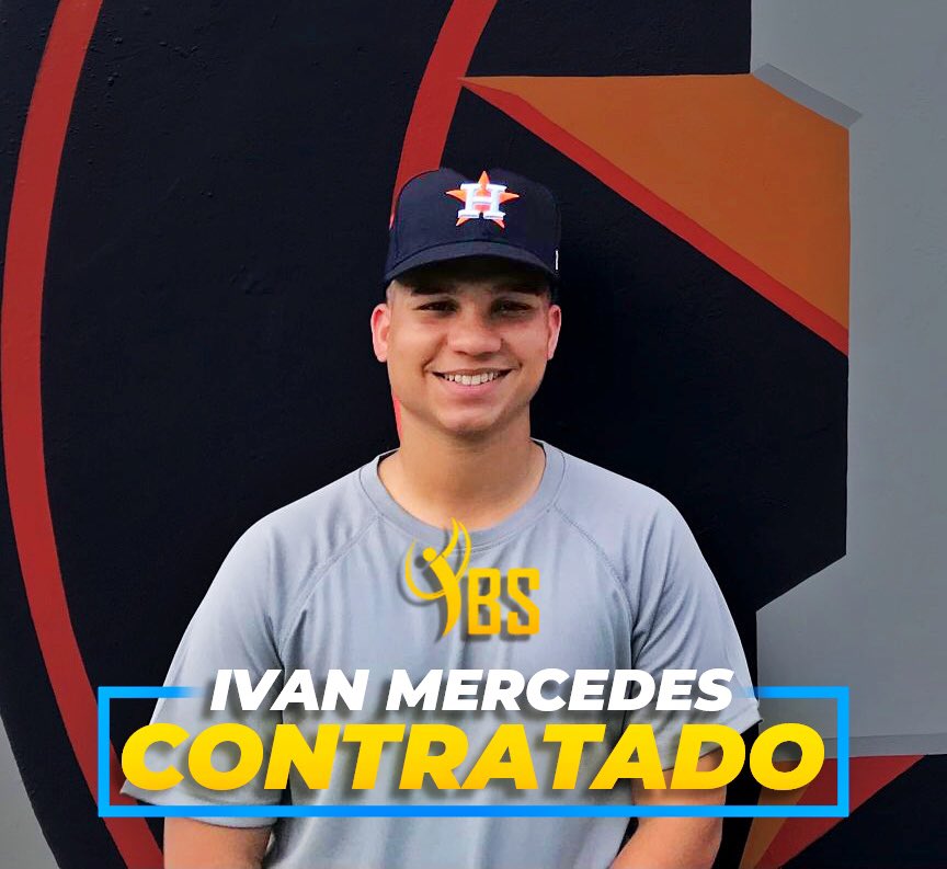 IBSSchool1's tweet photo. Ivan Mercedes ha sido contratado por el equipo de @astros ¡Felicitaciones Ivan! https://t.co/aHEheIl0yR
