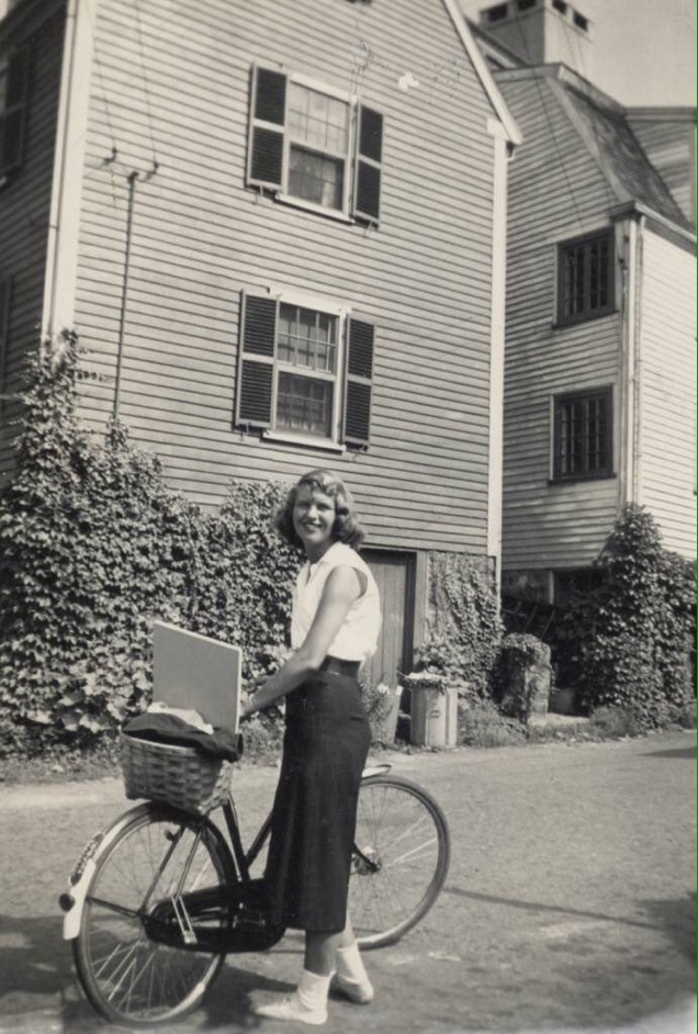 MappingMHD's tweet image. A nanny in 1951, Sylvia Plath spent much of her summer in Marblehead about which she wrote, "The Babysitters" which began:

"It is ten years, now, since we rowed to Children's Island.
The sun flamed straight down that noon on the water off Marblehead." 

 allpoetry.com/The-Babysitters
