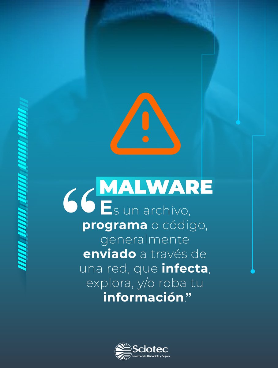Sciotec_SAS's tweet photo. Mantengamos una red protegida bajo parámetros de calidad. Nuestros datos son de esencial cuidado.
#Sciotec #seguridadinformatica #InformacionQueSirve #ProtecciondeDatos #informationsecurity https://t.co/6njgc4c7hM