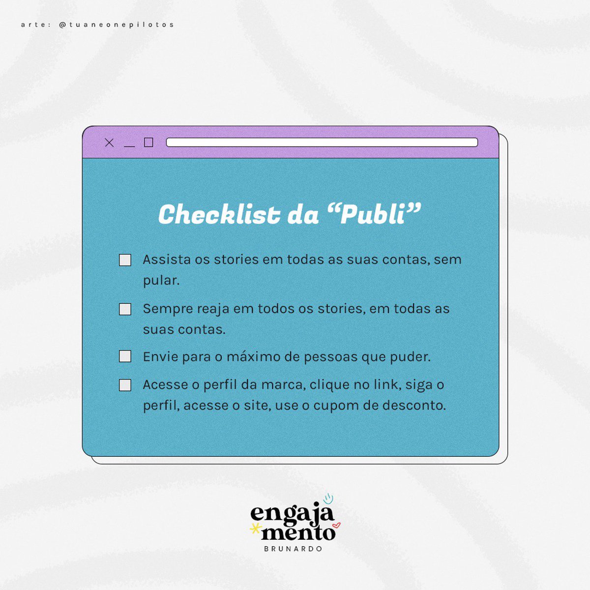 • Dicas para aumentar o engajamento de publi no Instagram 🍦🤙🏻

#Brunardo • #BrunaGomes