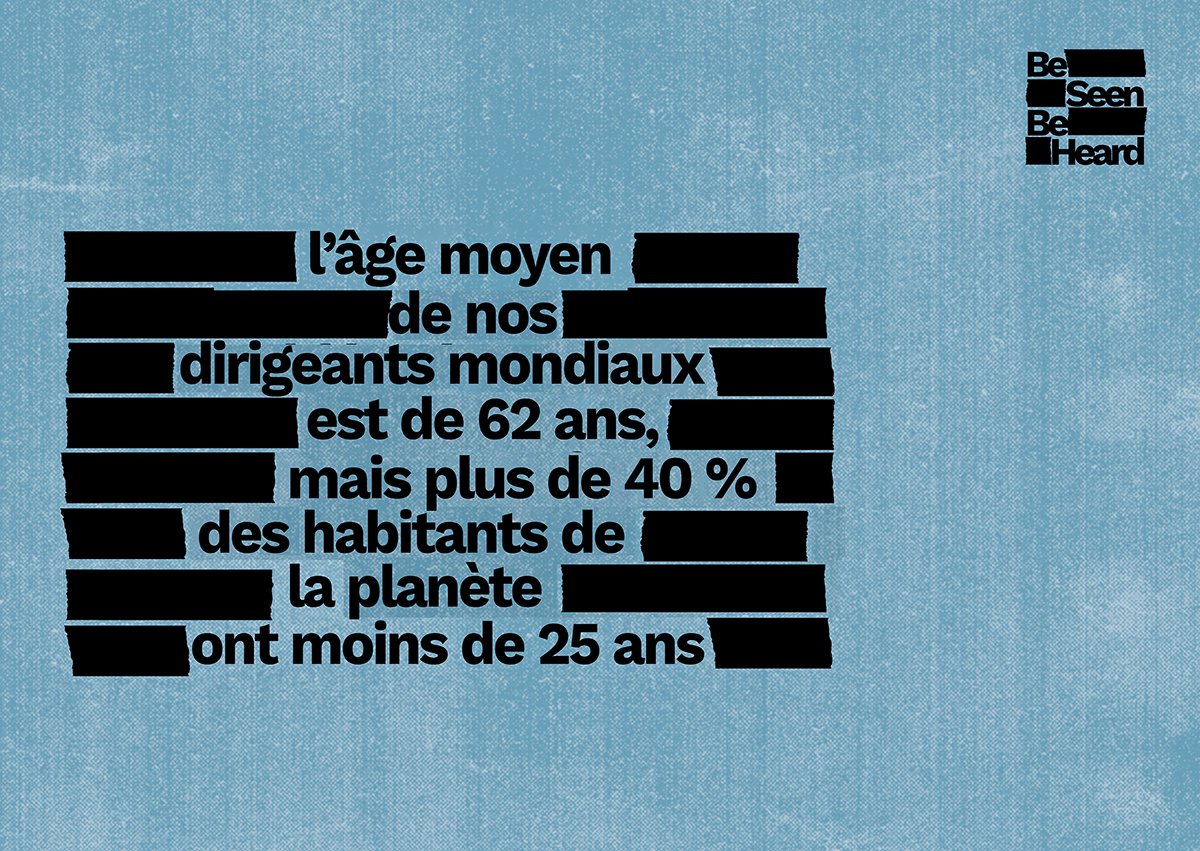 ONU_fr's tweet photo. Les jeunes ont le droit d'être inclus dans les décisions politiques qui les concernent.

Rejoignez @unyouthenvoy &amp; @thebodyshop pour faire entendre la voix des jeunes dans les couloirs du pouvoir. https://t.co/adVSbavMtd #BeSeenBeHeard https://t.co/EjkqmAcROi