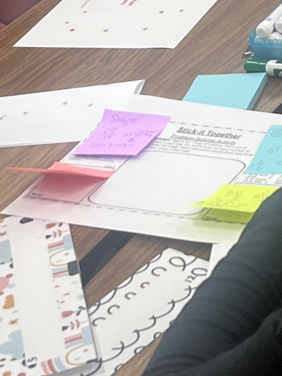 shannoncurry04's tweet photo. Our teachers were engaged in learning student engagement strategies while stretching their brains. I can’t wait for all of the fun this school year! 🤯#engagementstrategies #collaboration #deeperthinking #learningisfun https://t.co/ZURVKrG4uJ
