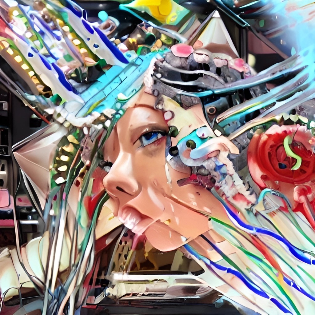 Artbreeder's tweet photo. We’ve given a few artists early access to Collage and will be sharing their creations throughout the week!

To start off, here are a few from Artbreeder team members @jeffnusz, @JimIndeed, @nioono_, and @faithkimkim. https://t.co/MGehmzSg9X