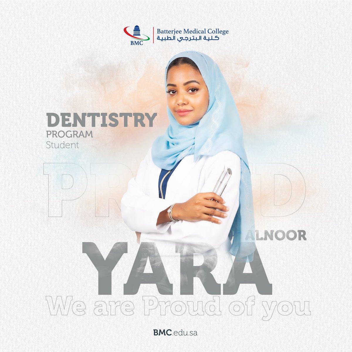 Bmcjed's tweet photo. Our student " Yara " We Are PROUD Of You ..
#bmcstudents https://t.co/XV3r5v0aGO