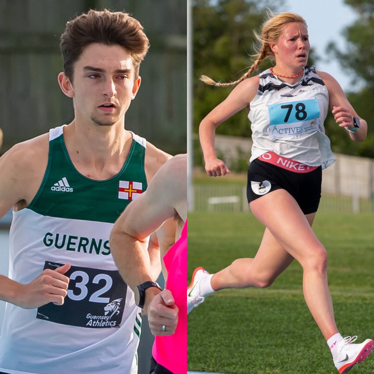 GsyAthletics's tweet photo. Our leading man and woman over 1500m are both entered for Sunday’s @ActiveGsy T&amp;F 

@alexrowe4 is in action in the 800m whilst Nix Petit goes longer in the 5,000m

There’s still time to enter…online entry closes tomorrow (Thu) night

https://t.co/QV8BSfv0e2

📷 @MartinGrayphoto https://t.co/hhjnPORs3E