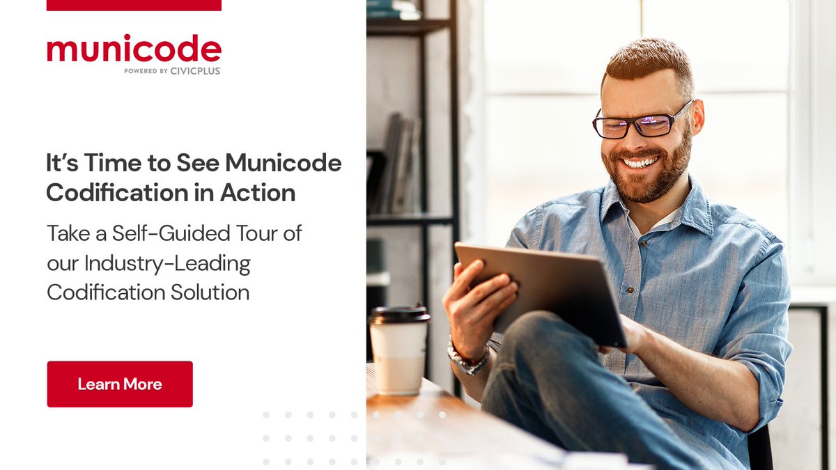 CivicPlus's tweet image. Are you a government leader interested in how Municode can help you create more positive civic experiences?
Test it out for yourself by taking our self guided tour and learn more about how Municode is transforming the future of gov tech.
#CivicPlus #Municode #govtech #SaaS