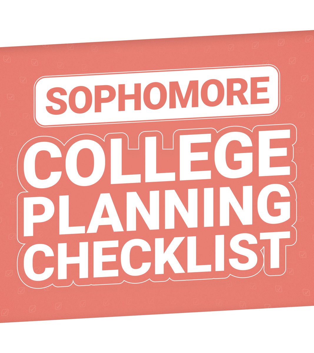 CollegeBoard's tweet photo. Sophomores: As you settle into the school year, think about taking on new challenges to prep for college. 

Use this handy checklist to guide your college planning.
🎓 https://t.co/eVLAxFtHGW https://t.co/Ix9wkvhCgZ