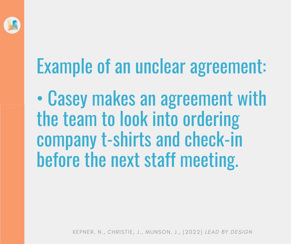 craftedleaders's tweet photo. Are you making clear or unclear agreements as a team?

A handy tool on agreements for your team: https://t.co/dSSZ5V7pBM

#CourageousLeadership #LeadershipSkills https://t.co/q5Lk9krfHr