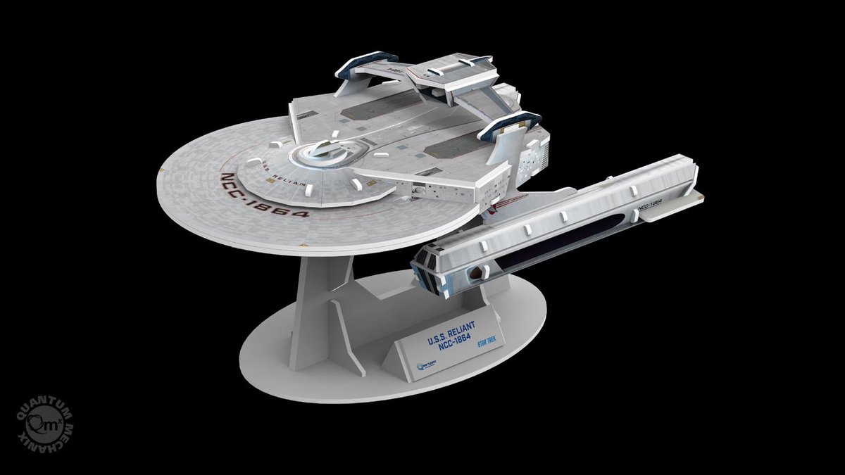 QMxInsider's tweet photo. That would be the U.S.S. Reliant NCC-1864. 😊
#StarTrek #TrekTrivia #Qraftworks #USSReliant #TheWrathOfKhan https://t.co/qGKIFGH2aS
