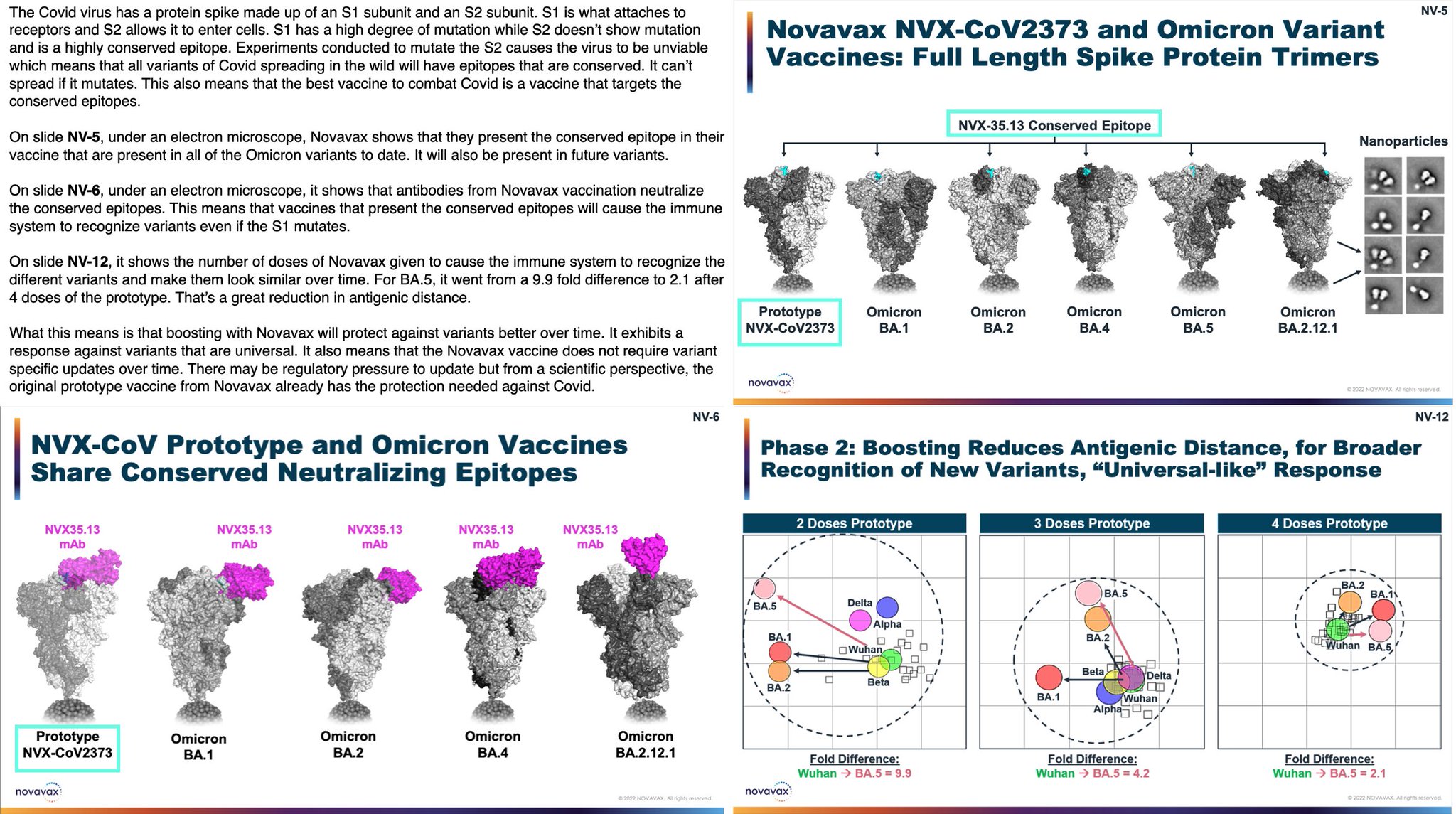 ShellPhishOne on Twitter "Novavax is already a pancoronavirus vaccine