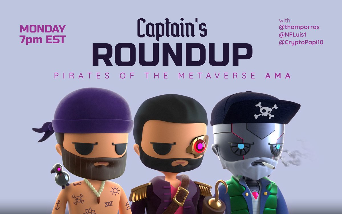Pirates of the Metaverse 🔛 FLOW tweet media