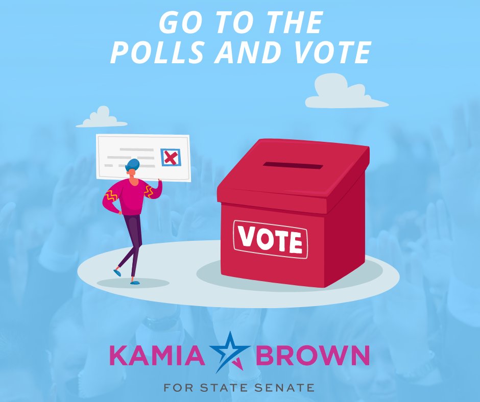 Early voting is available all of this week and weekend! There are many available locations across the county with no wait. Click the link below for a list and more details:
ocfelections.com/early-voting 

#kamiaforsenate