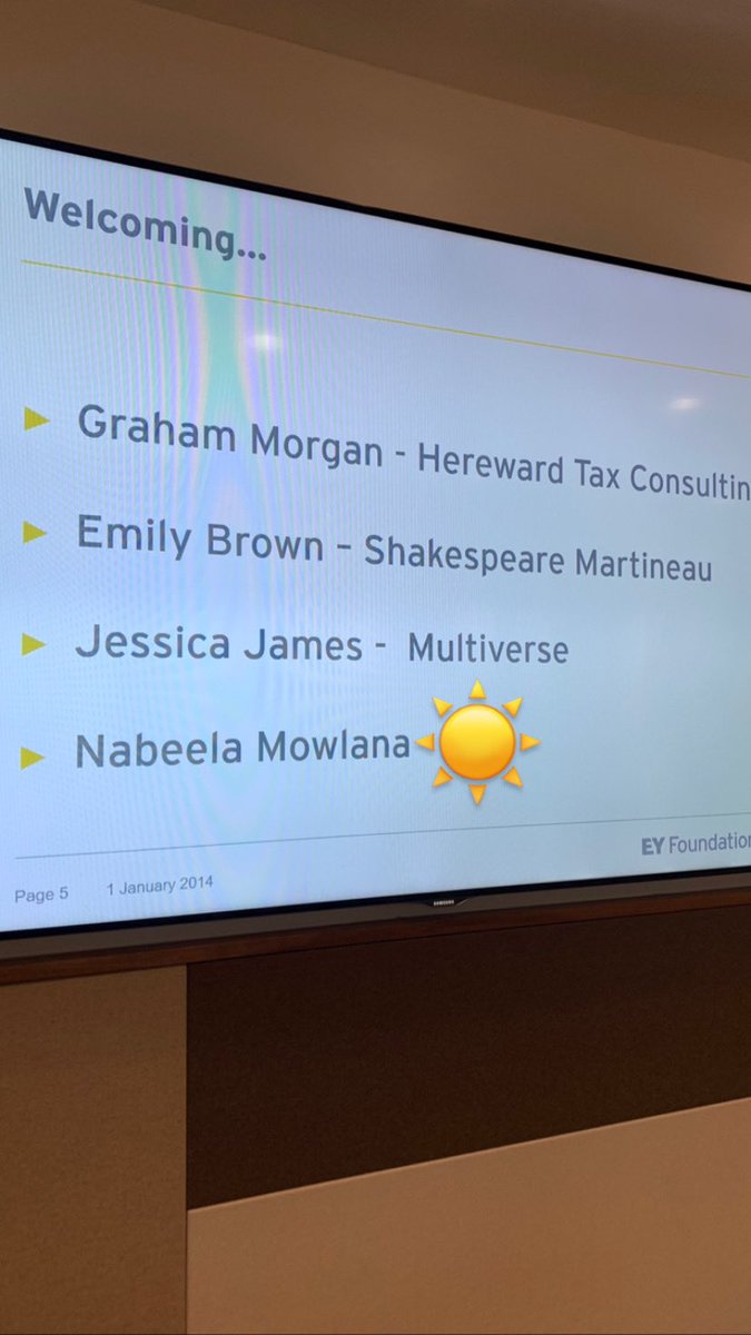 nabeelamowlana's tweet photo. It was so lovely speaking with young people from @EY_Foundation yesterday about my journey through education and work. Thank you for having me💛 https://t.co/oE1H6QQTq8