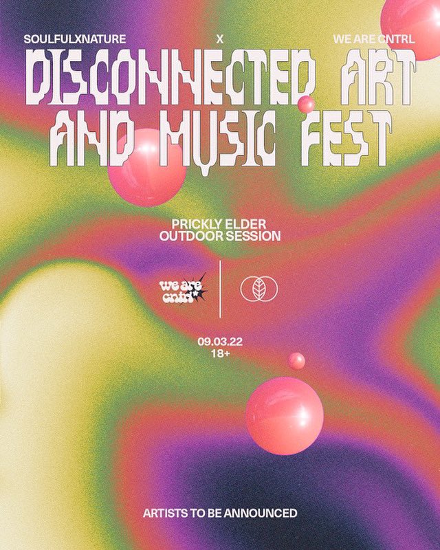 SXN (@soulfulxnature) on Twitter photo EL PASO, TX ๐ต
Weโre excited to announce that weโre teaming up w/ <a href="/wearecntrl/">we are cntrl*</a> to bring you
DISCONNECTED: ART & MUSIC FEST ๐ฅ
SEPTEMBER 3RD - LABOR DAY WEEKEND โ๏ธ EL PASO, TX ๐ต
Weโre excited to announce that weโre teaming up w/ <a href="/wearecntrl/">we are cntrl*</a> to bring you
DISCONNECTED: ART & MUSIC FEST ๐ฅ
SEPTEMBER 3RD - LABOR DAY WEEKEND โ๏ธ