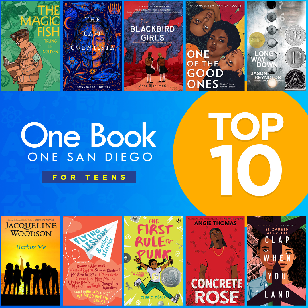 SDCountyLibrary's tweet image. These are the finalists of the 2022 One Book One San Diego contest! The winners will be announced on Aug. 20. Have you read any of these titles?

#obosd #sandiegoliving #libraries #SDCL