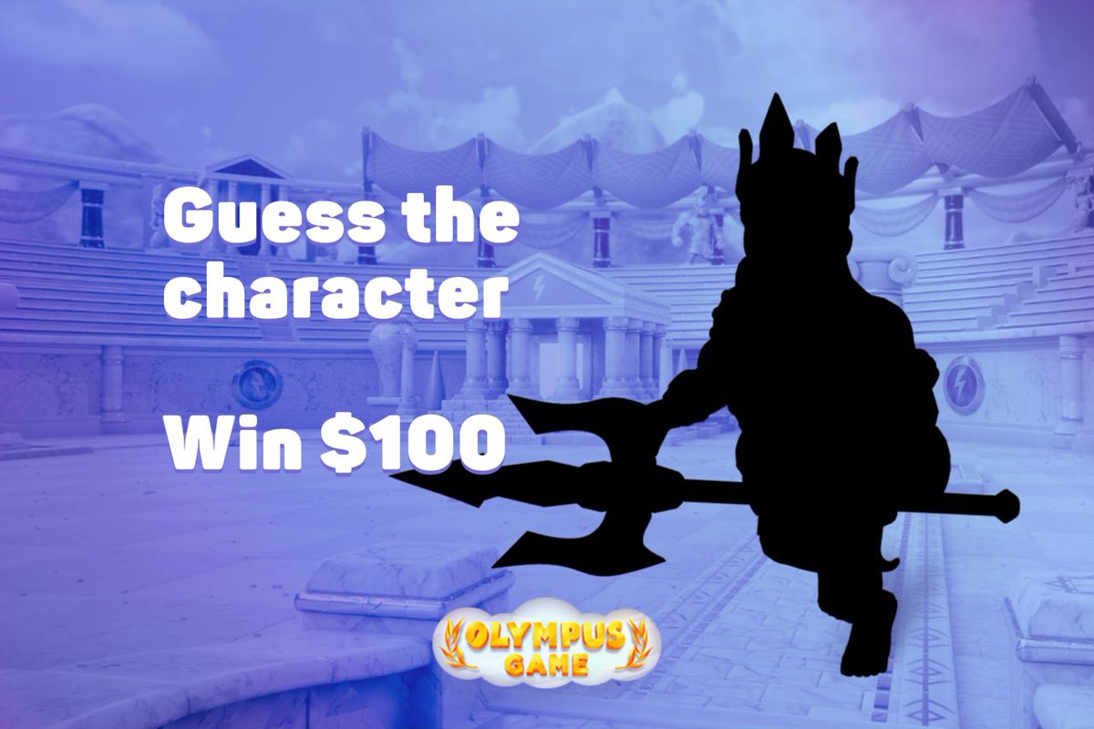 OlympusRaid's tweet photo. You've been waiting to meet this hero for sure  🌊

Can you guess who will Olympus reveal tomorrow?

The prize — $100 in $OLYMP! 
You have 24 hours to guess 🔥

❗️RT &amp; Comment https://t.co/X06sOefsjV