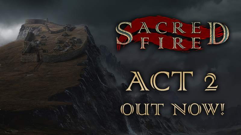 25% Sacred Fire: A Role Playing Game on