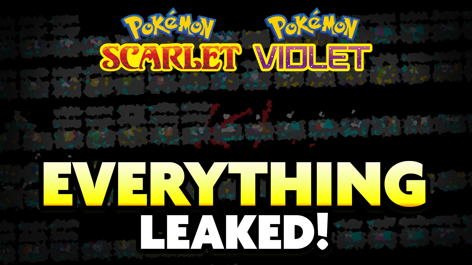 Pokémon Scarlet and Violet See MASSIVE Pokédex Leak