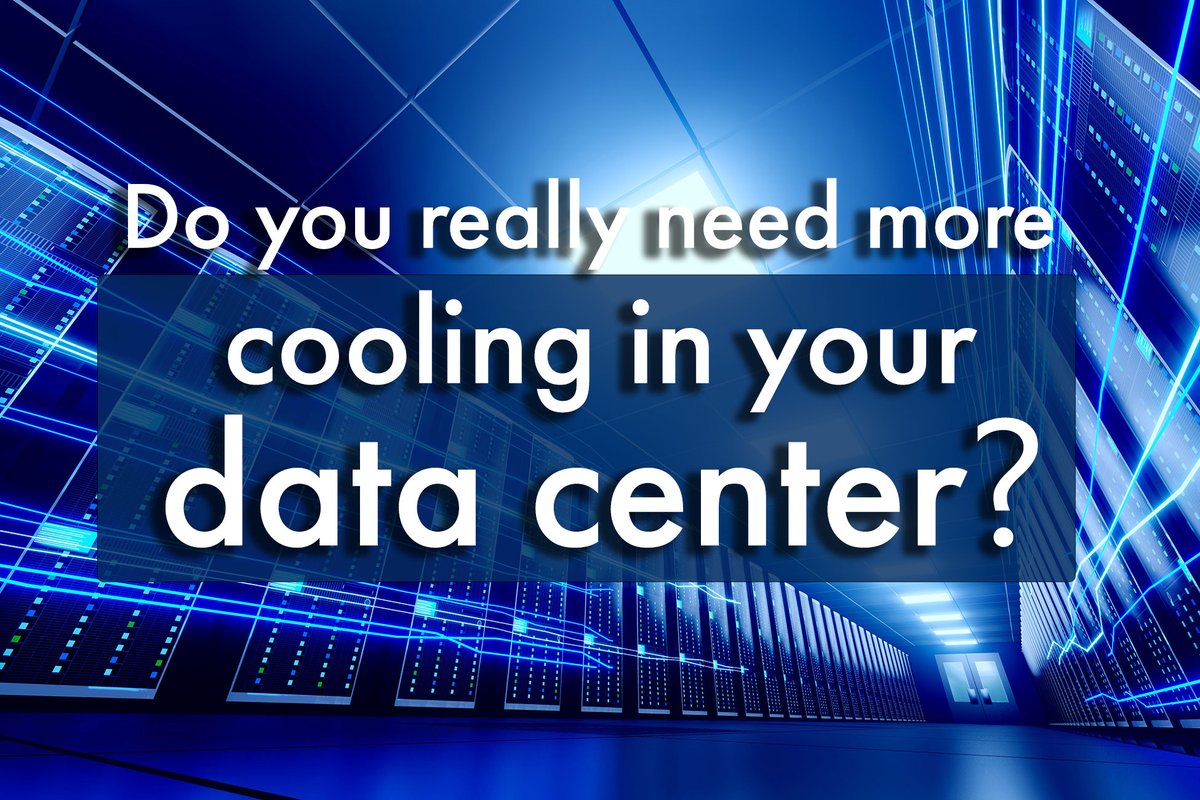 Cooling is one of the least understood and most overlooked aspects of data center operation. There are a lot of misconceptions about cooling 

Let’s look at some facts - sct-inc.com/2022/08/17/do-…

#datacenter #cooling #thermalmanagment