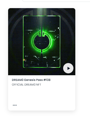 My very first NFT!!!! 

Congrats on the mint <a href="/Dream3NFT/">DREAM3</a> 🥰💞