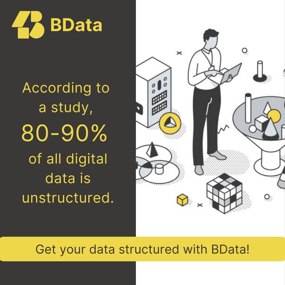 BDataltd's tweet photo. Have unstructured Data flowing through your system? BData will structure your Data appropriately and give you required results.
Book a FREE DEMO NOW!
https://t.co/dDXprug7zm or mail us at care@bdata.ltd

#dataanalytics #bigdataanalytics #statisticalanalysis #structureddata https://t.co/ABHIL6EUHr