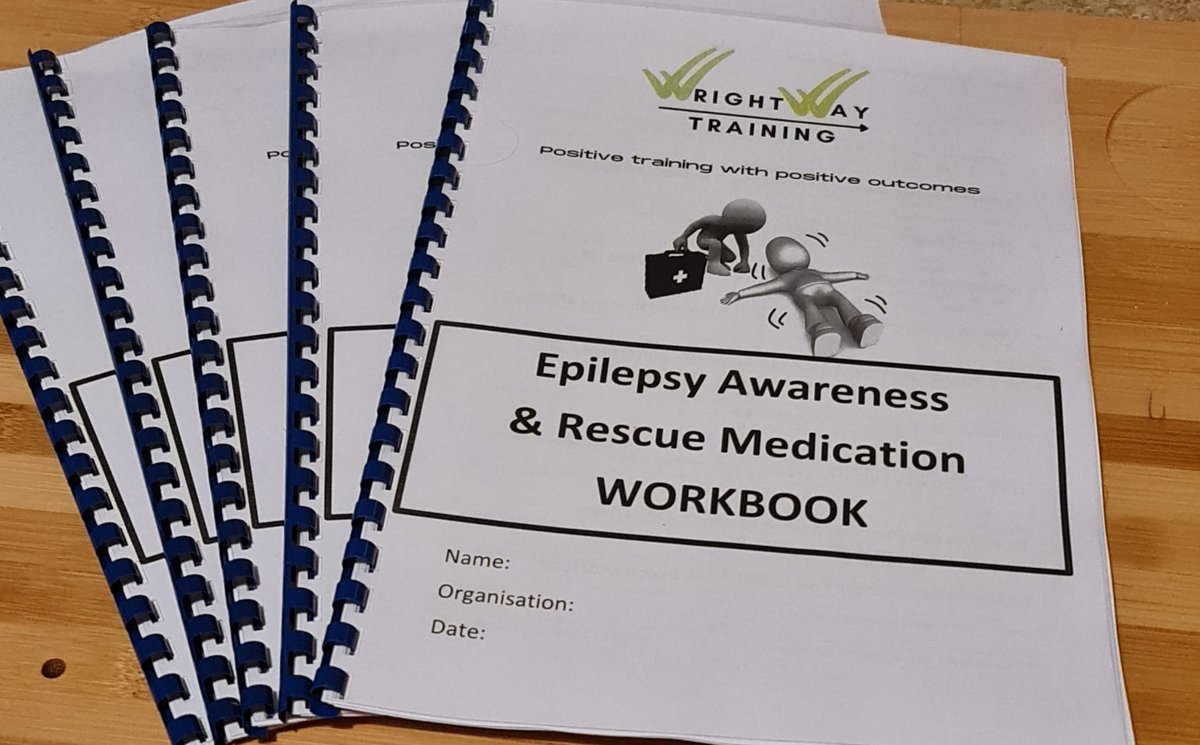 wrightway2train's tweet photo. Today I delivered an #EpilepsyAwareness and #RescueMedication course to a #Bridgwater based #Care organisation. They particularly loved the #workbooks. These allow them to go back over what was #learnt and allows the organisation to show #CQC what carers have been #trained on! https://t.co/xWkPRNKt1y