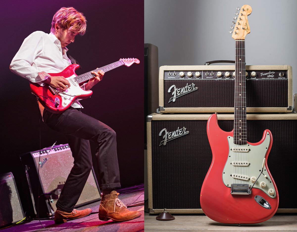 muerdekeroyo's tweet photo. #HappyBirthdayEricJohnson August 17, 1954. Eric Johnson was born in Austin, Texas - Eric Johnson's 1961 Fender Fiesta Red #guitar #Fender #Straocaster #EricJohnson @RaptorMan65 https://t.co/Jjz0AiWhQQ