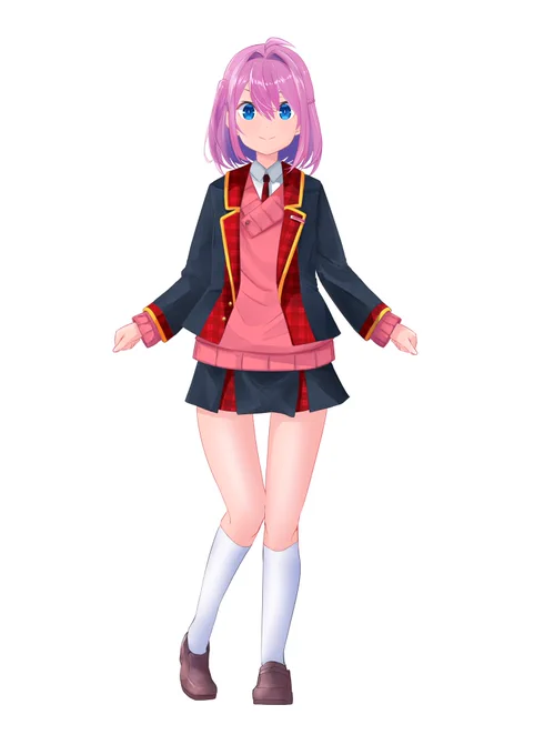 あとはもうLive2dにしていく作業を残すのみとなりました 